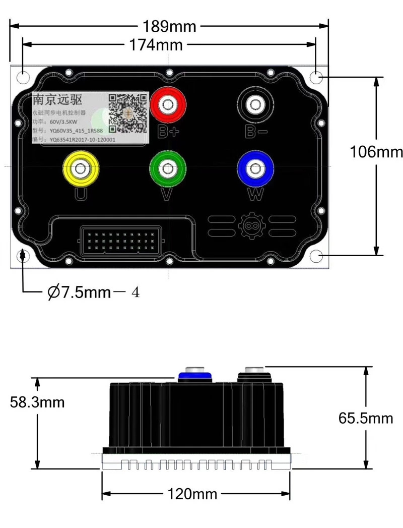 YuanQu FarDriver ND72850 ND848 - đánh giá và giá Fardriver Nd72850 Controller